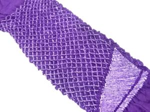 正絹　絞り　帯揚げ